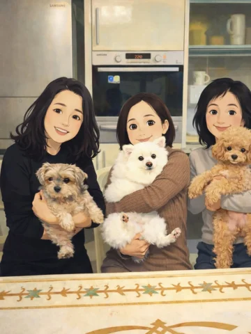 엄마랑 넷째이모 막내이모^^
너무이뻐서 그만😍 애기들도 너무 이쁘고🐶
.
.
.
.
#대가족#반려견🐶