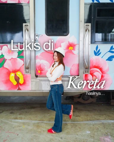 Lukisan ini aku dedikasikan untuk R.A. Kartini dan semua perempuan hebat di luar
