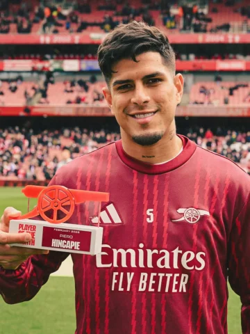 🇪🇨 Our Player of the Month for February...

Piero Hincapie 🏅