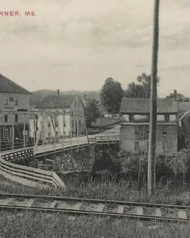 town I grew up in, looks like it's from the late 19th century. The building to t