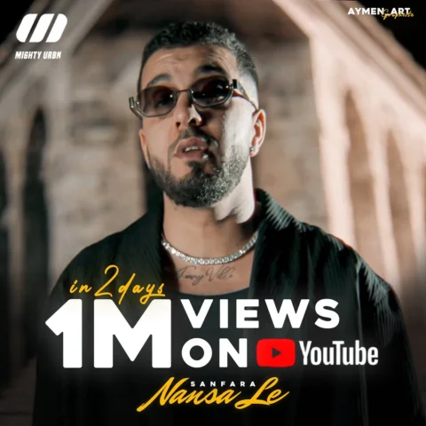 Nansa La 𝟏 𝐌 𝐢𝐧 𝟐 𝐝𝐚𝐲𝐬 ,  thank you ❤️🔥. Cover By : @aymen_art_officia