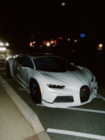 Let the lights dim; we have a super sports car to illuminate your road. #CHIRONS