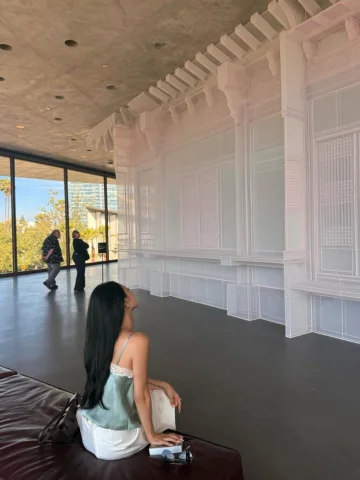 I had one last thing on my LA list before heading back to Korea ☝🏼 the new Davi