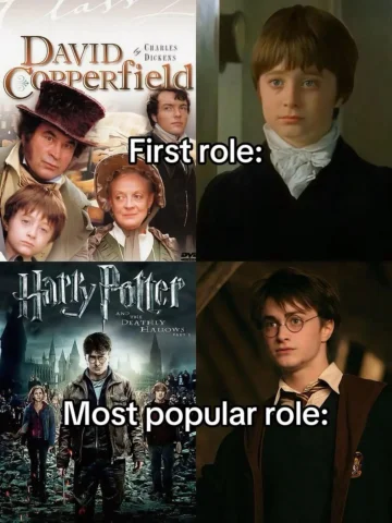 First and most popular roles of Harry Potter cast 🎬

#moviestowatch #actors