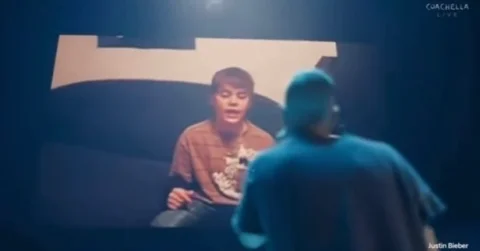 I watched a popstar who grew up in front of the world fully transcend into his a