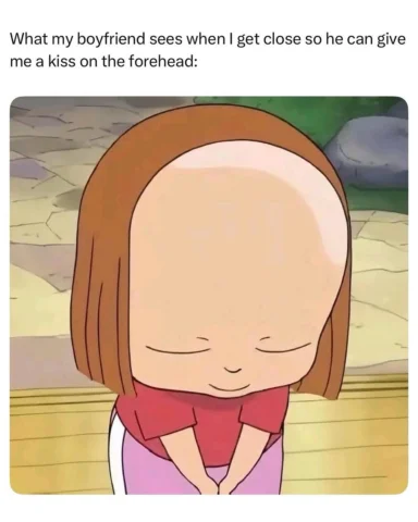 Forehead kisses are they best