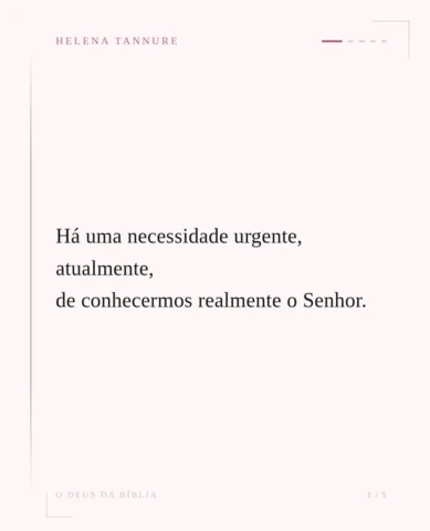 Essa palavra, customizar Deus, é pesada. E é exata.

É diferente de não crer. É 