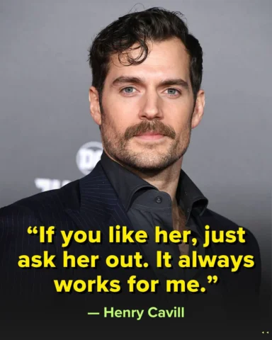 Henry Cavill has the internet talking after casually saying that if you like som