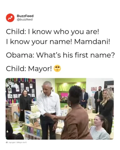 This wholesome moment between Zohran Mamdani and Barack Obama is going viral, an
