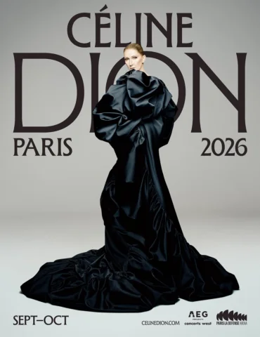 CELINE DION PARIS 2026 DATES: 

Saturday, September 12
Wednesday, September 16
F