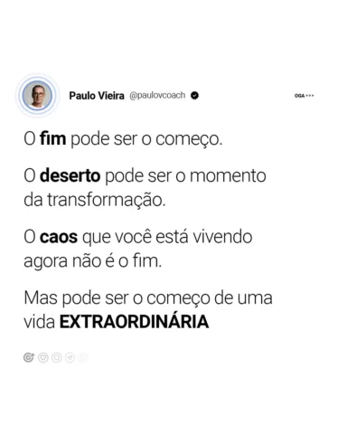 Tem gente que passa pelo caos e se perde.
E tem gente que passa pelo caos e se t