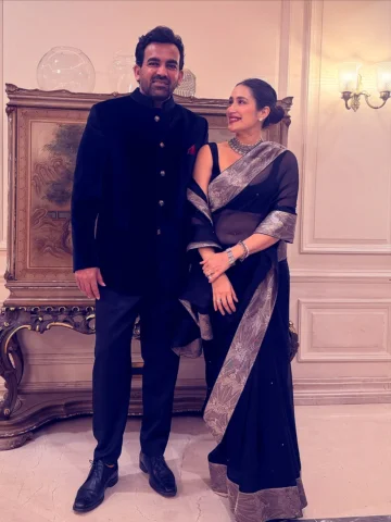 Wearing one of my favourite sarees from @akuteeindia 🤍