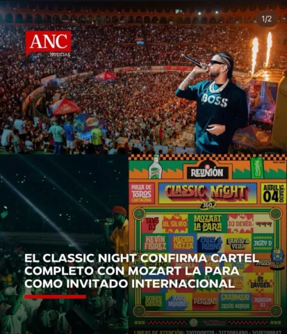 Este sábado rompemos Cartagena.🔥#mozartlapara