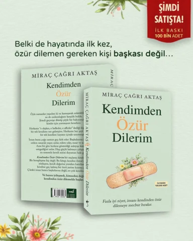 Yeni kitabım Kendimden Özür Dilerim sizlerle buluşuyor! 💚

Bu kitap; herkesi an