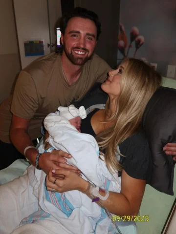 there's nothing that could've prepared me for a love like this. God has blessed 
