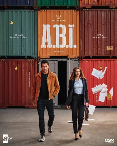 Aile bir imtihandır! 
Heyecanla beklenen, A.B.İ.’nin afişi 💫
A.B.İ. yakında atv