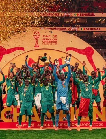 Champions d’Afrique🦁🏆 
💚💛❤️ ⭐ ⭐