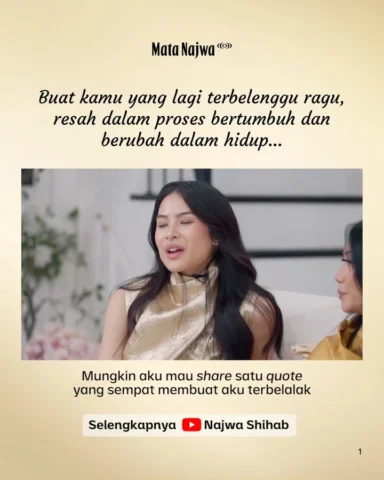 Dalam hidup kadang kita ingin perubahan, dalam prosesnya  kadang ada keraguan.
P