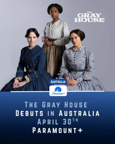 BIG NEWS! @thegrayhouseseries is COMING TO AUSTRALIA on @paramountplusau April 3