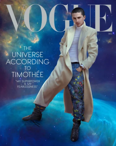 Timothée Chalamet, 2025 / For @voguemagazine