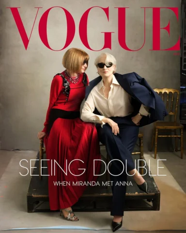 Anna Wintour and Meryl Streep, New York, 2026 / For @voguemagazine