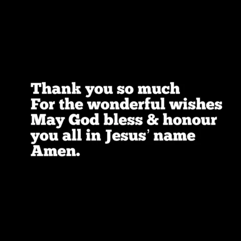 We are very grateful ! THANK YOU !