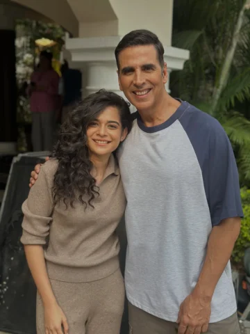 Sharing some BTS from the sets of #BhoothBangla ! The film is now all yours ♥️