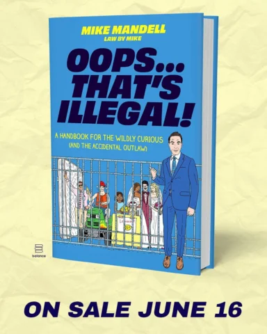 Coming 6.16.26

“Oops… That’s Illegal!” is a book of legal insight from a practi