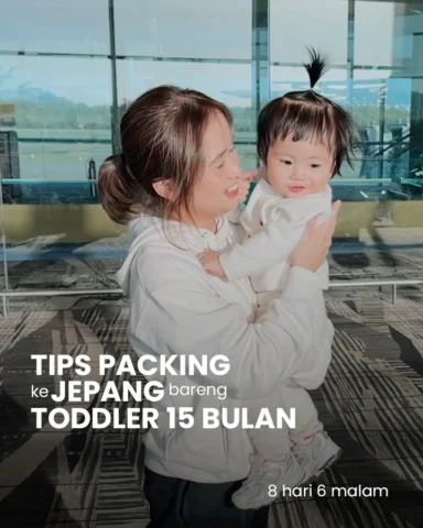 Tips packing ke Jepang 8 hari bareng toddler 15 bulan versi aku..
ini yang aku l