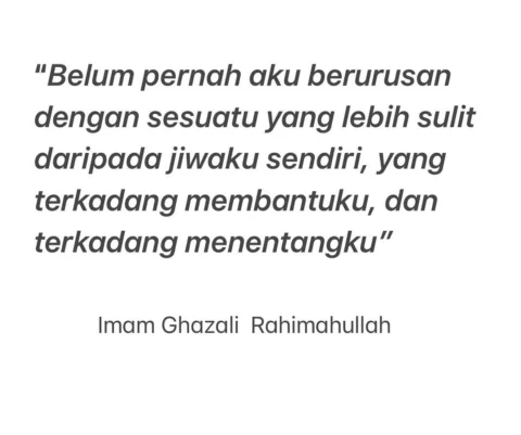 Karena disitu ada kekuatanmu,  disitupula ada kelemahanmu
.:
Saat jiwa itu di de