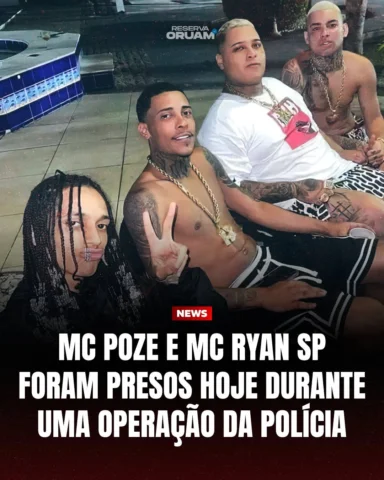 Informamos aos seguidores que, nesta quarta-feira (15), os artistas MC Poze do R
