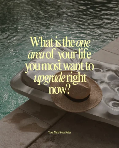 So much can change when you get honest about what you really want to change.

So