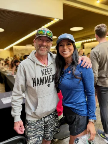 I made it to the @eugenemarathon expo and found @cameronrhanes! Thank you for sh