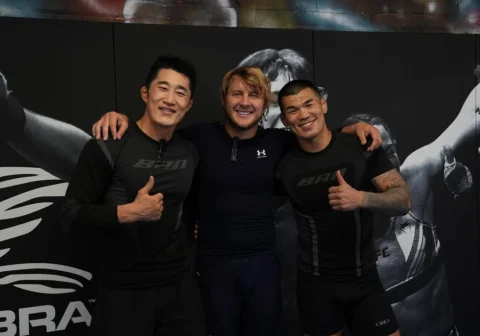 Great to have @stungunkim and @ko.seokhyeon in the gym today some perfect rounds