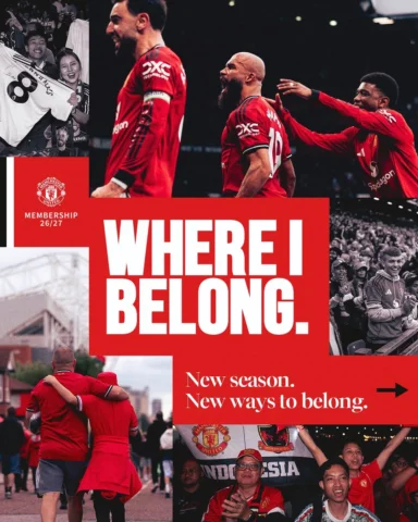 Where I Belong 🏟️❤️

New season. New benefits. Same feeling! Get your 2026/27 m