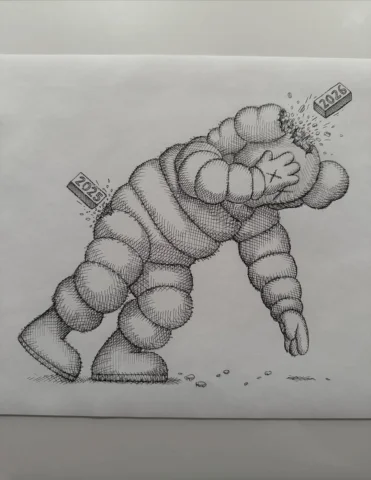 Last drawing for 2025! Wishing you the best for 2026!
#KAWS
