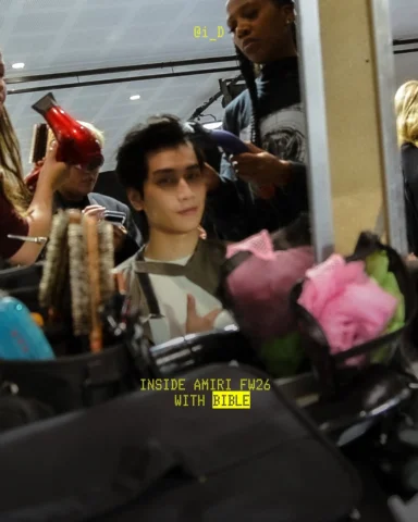 “How do you feel?” “Nervous.”

@biblesumett takes us inside his runway walk for 