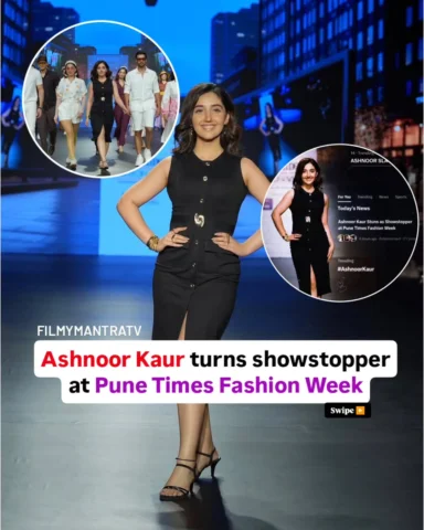 Ashnoor Kaur turns showstopper at Pune Times Fashion Week ✨🔥
Making it extra sp