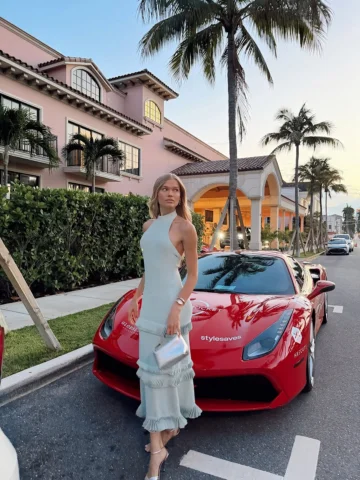 Palm Beach & the final stretch of the @cash_and_rocket women driving change car 