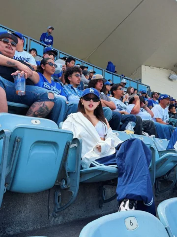 영심이 나 다져스 경기 처음보는데 오타니 홈런했어 ⚾️🇺🇸✨