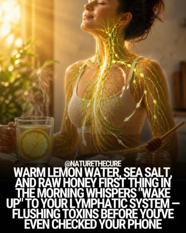 Morning Reset 🍋
Warm lemon water with a pinch of sea salt and raw honey is a ge