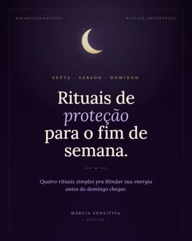 Sexta-feira não é só o começo do fim de semana: é o portal. ✨

Sexta é regida po