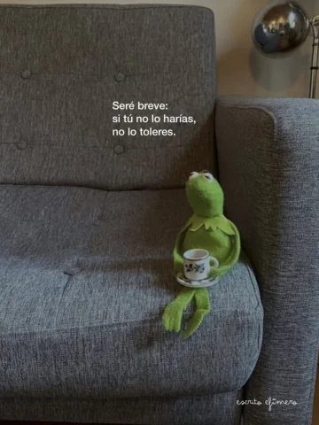 Seré breve