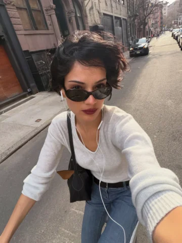 biking everywhere, red lips, these new shades, trying to wear more color and lot