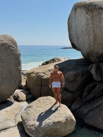Spot the walking block of granite