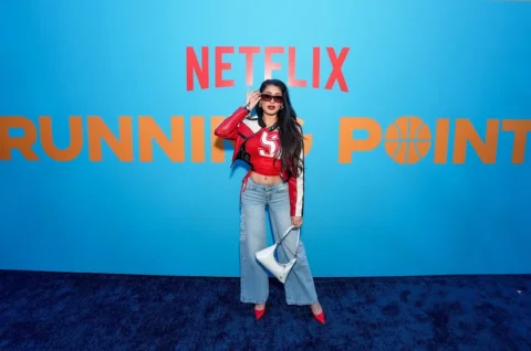 Thank you @netflix for such a fun time! #runningpoint ❤️✨