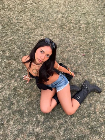 went for a casual 2016 coachella vibe for day 3