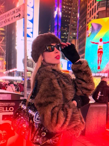 was in nyc 🍎