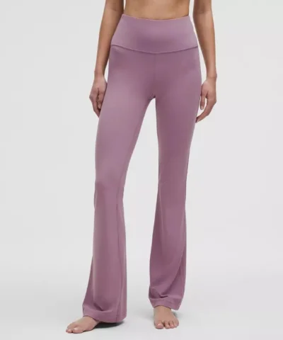(New) lululemon groove nulu super high-rise flared pants reguler lavender lux

S