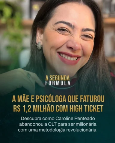 Ela saiu da CLT para ter mais tempo.

O começo foi instável.

O digital trouxe p